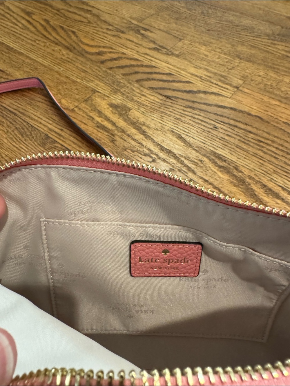 NWT Kate Spade Southport Ave Hanna Crossbody Grapefruit WKRU7110 - Picture 5 of 8